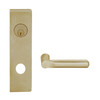 L9080L-18N-613-LX Schlage L Series Less Cylinder Storeroom Commercial - Latchbolt Monitor Mortise Lock with 18 Cast Lever Design in Oil Rubbed Bronze