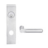 L9080L-18L-626-LX Schlage L Series Less Cylinder Storeroom Commercial - Latchbolt Monitor Mortise Lock with 18 Cast Lever Design in Satin Chrome