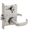 L9070P-17A-626-LX Schlage L Series Classroom Commercial - Latchbolt Monitor Mortise Lock with 17 Cast Lever Design in Satin Chrome