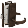 L9070P-17N-613 Schlage L Series Classroom Commercial - Request to Exit Mortise Lock with 17 Cast Lever Design in Oil Rubbed Bronze