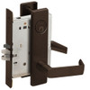 L9070P-06L-613 Schlage L Series Classroom Commercial - Request to Exit Mortise Lock with 06 Cast Lever Design in Oil Rubbed Bronze