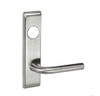 PNCN8829FL-625-LC Yale 8800FL Series Less Cylinder Mortise Closet Locks with Pinehurst Lever in Bright Chrome