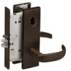 L9070J-17N-613-RX Schlage L Series Classroom Commercial - Request to Exit Mortise Lock with 17 Cast Lever Design Prepped for FSIC in Oil Rubbed Bronze
