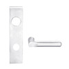 L9070J-18L-625-RX Schlage L Series Classroom Commercial - Request to Exit Mortise Lock with 18 Cast Lever Design Prepped for FSIC in Bright Chrome