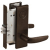 L9076P-07N-613 Schlage L Series Classroom Holdback Mortise Lock with 07 Cast Lever Design in Oil Rubbed Bronze