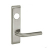 PNCN8860-2FL-618-LC Yale 8800FL Series Less Cylinder with Deadbolt Mortise Entrance or Storeroom Lock with Indicator with Pinehurst Lever in Bright Nickel