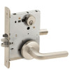 L9076P-02B-619-RX Schlage L Series Classroom Holdback - Request to Exit Mortise Lock with 02 Cast Lever Design in Satin Nickel