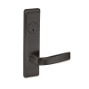 JNCN8833FL-613E-LC Yale 8800FL Series Less Cylinder Mortise Exit Locks with Jefferson Lever in Dark Satin Bronze