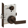 L9076P-01B-613-LX Schlage L Series Classroom Holdback - Latchbolt Monitor Mortise Lock with 01 Cast Lever Design in Oil Rubbed Bronze