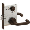 L9076P-03A-613-LX Schlage L Series Classroom Holdback - Latchbolt Monitor Mortise Lock with 03 Cast Lever Design in Oil Rubbed Bronze