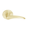 L9076J-12A-605-LH Schlage L Series Classroom Holdback Mortise Lock with 12 Cast Lever Design Prepped for FSIC in Bright Brass