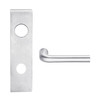 L9076J-02N-626 Schlage L Series Classroom Holdback Mortise Lock with 02 Cast Lever Design Prepped for FSIC in Satin Chrome