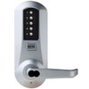 Simplex Pushbutton Lock in Bright Chrome Finish