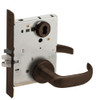 L9076B-17A-613 Schlage L Series Classroom Holdback Mortise Lock with 17 Cast Lever Design Prepped for SFIC in Oil Rubbed Bronze