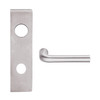 L9076B-02N-630 Schlage L Series Classroom Holdback Mortise Lock with 02 Cast Lever Design Prepped for SFIC in Satin Stainless Steel
