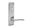 ARCN8830-2FL-626-LH-ICLC-MELR Yale 8800FL Series Double Cylinder Mortise Asylum Locks with Arcadia Lever - Left-Handed Lock Prepped LFIC in Satin Chrome