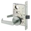 AUR8801FL-619-MELR-REX Yale 8800FL Series Non-Keyed Mortise Passage Locks - Request to Exit Switch with Augusta Lever in Satin Nickel