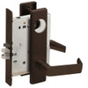 LV9070L-06L-613-RX Schlage L Series Vandlgard - Less Cylinder Classroom Commercial - Request to Exit Mortise Lock with 06 Cast Lever Design in Oil Rubbed Bronze