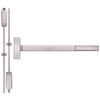 MLRTS2208-628-36 PHI 2200 Series Non Fire Rated Apex Surface Vertical Rod Device with Motorized Latch Retraction and Touchbar Monitoring Prepped for Key Controls Lever/Knob in Satin Aluminum Finish