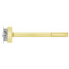 MLRTSFL2305-LHR-605-48 PHI 2300 Series Fire Rated Apex Mortise Exit Device with Motorized Latch Retraction and Touchbar Monitoring Prepped for Key Controls Thumb Piece in Bright Brass Finish