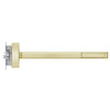 MLRTSFL2315-RHR-606-36 PHI 2300 Series Fire Rated Apex Mortise Exit Device with Motorized Latch Retraction and Touchbar Monitoring Prepped for Thumb Piece Always Active in Satin Brass Finish