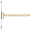 MLRTS2608-606-36 PHI 2600 Series Concealed Vertical Rod Exit Device with Motorized Latch Retraction and Touchbar Monitoring Prepped for Key Controls Lever in Satin Brass Finish