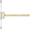 MLRTS2803-606-36 PHI 2800 Series Concealed Vertical Rod Exit Device with Motorized Latch Retraction and Touchbar Monitoring Prepped for Key Retracts Latchbolt in Satin Brass Finish