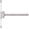 MLRTSFL2801-630-48 PHI 2800 Series Fire Rated Concealed Vertical Rod Exit Device with Motorized Latch Retraction and Touchbar Monitoring Prepped for Cover Plate in Satin Stainless Steel Finish