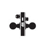 MA571L-DG-605 Falcon Mortise Locks MA Series Dormitory Exit with DG Lever Less Conventional Cylinder in Bright Brass