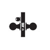 MA581L-QG-625 Falcon Mortise Locks MA Series Storeroom with QG Lever Less Conventional Cylinder in Bright Chrome