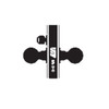 MA521L-DN-622 Falcon Mortise Locks MA Series Entry/Office DN Lever with Escutcheon Style Less Conventional Cylinder in Matte Black