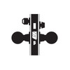 MA641BD-LTG-625 Falcon Mortise Locks MA Series Dormitory with Latitude Lever Prepped for SFIC in Bright Chrome