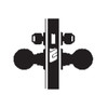 MA371BD-LTN-625 Falcon Mortise Locks MA Series Store Door Latitude Lever with Escutcheon Style Prepped for SFIC in Bright Chrome