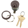 20-001-F-112-613 Schlage 1-1/2 In Mortise Cylinder 6-pin, F Keyway in Oil Rubbed Bronze