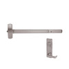 LD25-R-L-NL-DANE-US28-3-RHR Falcon Exit Device in Anodized Aluminum