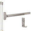 LD25-V-L-NL-DANE-US32D-4-LHR Falcon Exit Device in Satin Stainless Steel