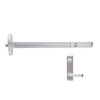 LD24-R-L-NL-DANE-US32-3-LHR Falcon Exit Device in Polished Stainless Steel