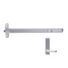 LD24-R-L-DT-DANE-US26D-4-RHR Falcon Exit Device in Satin Chrome