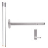 LD24-V-L-BE-Dane-US28-3-LHR Falcon Exit Device in Anodized Aluminum