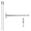 LD24-V-NL-US32-3-LHR Falcon Exit Device in Polished Stainless Steel