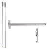 LD24-V-NL-US28-4-LHR Falcon Exit Device in Anodized Aluminum