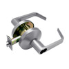 B611LD-D-626 Falcon B Series Single Cylinder Dormitory/Corridor Lock with Dane Lever Style in Satin Chrome Finish