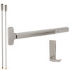 MEL25-V-L-BE-DANE-US32D-3-RHR Falcon Exit Device in Satin Stainless Steel