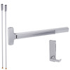 MELF-25-V-L-BE-DANE-US26-4-RHR Falcon Exit Device in Polished Chrome