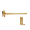 MEL25-M-L-NL-DANE-US10-4-LHR Falcon Exit Device in Satin Bronze