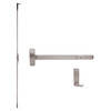 MEL25-C-L-DANE-US28-4-RHR Falcon Exit Device in Anodized Aluminum