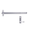 MEL24-R-L-DANE-US26D-3-LHR Falcon Exit Device in Satin Chrome