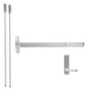 MEL24-V-L-BE-Dane-US32-3-RHR Falcon Exit Device in Polished Stainless Steel