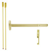 MEL24-V-NL-US4-3-LHR Falcon Exit Device in Satin Brass