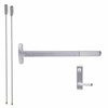 MELF-24-V-L-Dane-US26D-3-RHR Falcon Exit Device in Satin Chrome